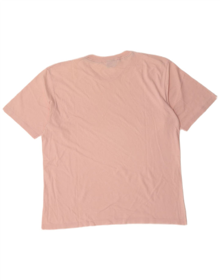 Champion Camiseta Hombre Top XL Rosa Algodón