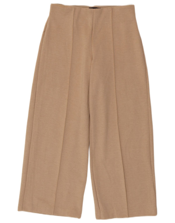 Marks & Spencer Pantalones cortos casuales para mujer UK 12 Medium W30 L27 Beige