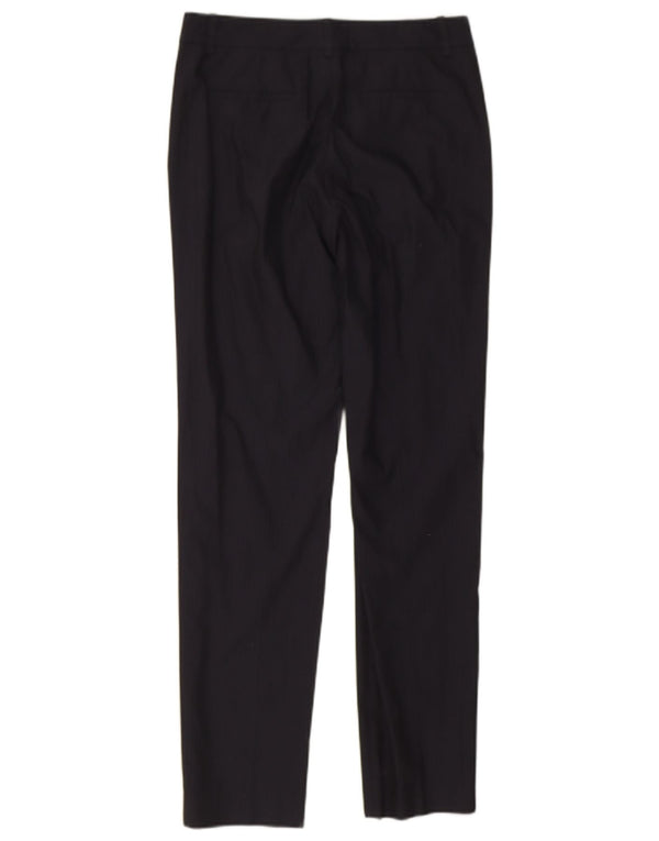Pantalón Traje Mujer Massimo Dutti EU 36 XS W26 L29 Azul Marino Raya diplomática