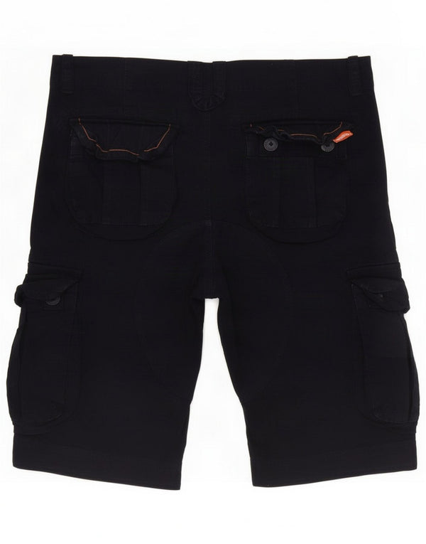 Superdry Shorts Cargo Para Hombre Medium W32 Algodón Azul Marino