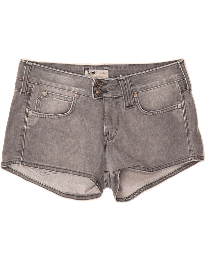 LEE Womens Denim Shorts Small W30  Grey Cotton Vintage Lee and Second-Hand Lee from Messina Hembry 
