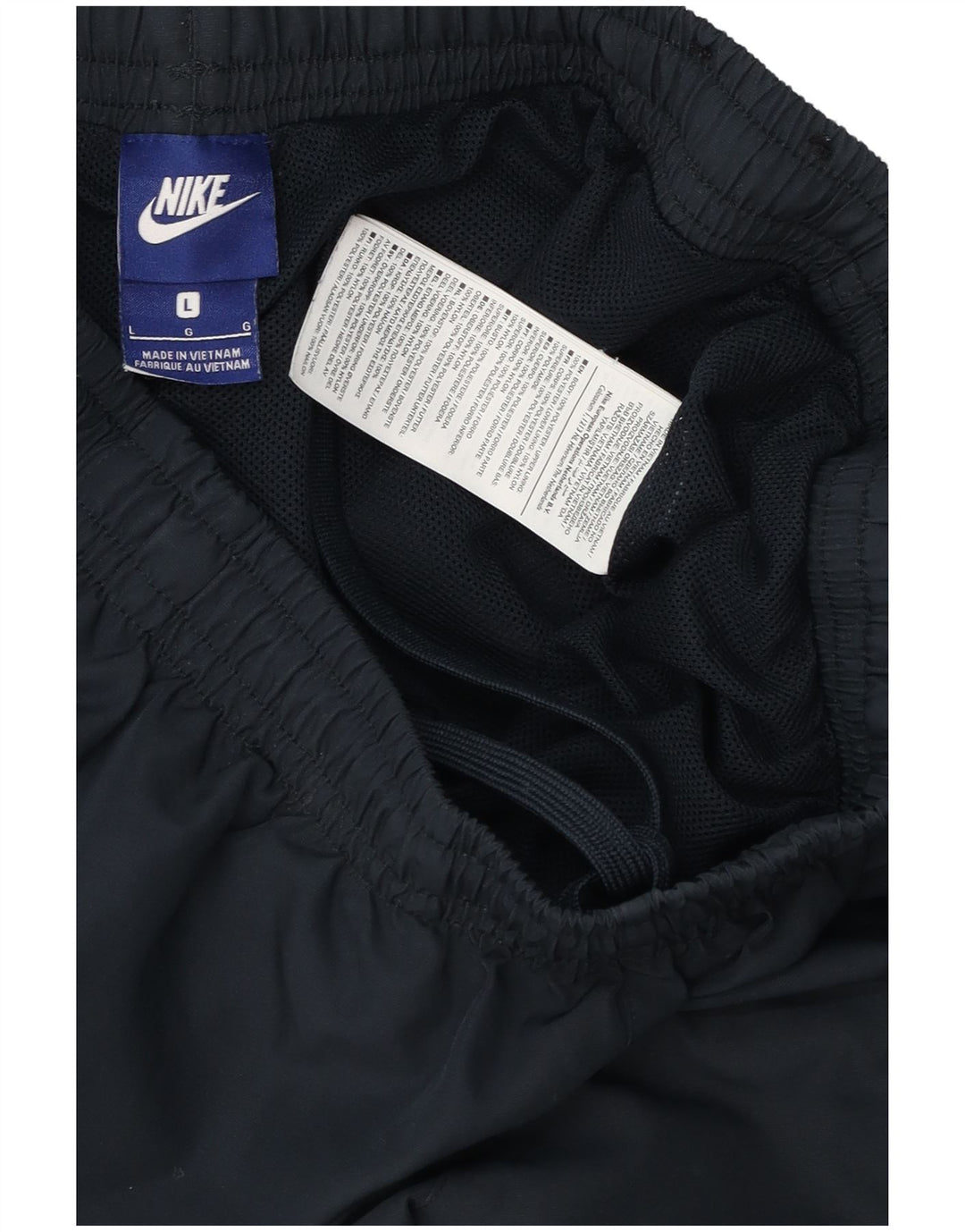 Nike - Pantalones de chándal para hombre, color azul marino, poliéster