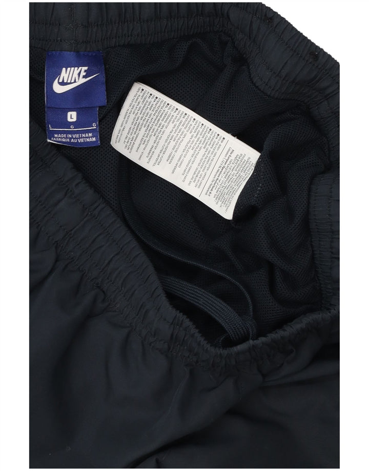 Nike - Pantalones de chándal para hombre, color azul marino, poliéster