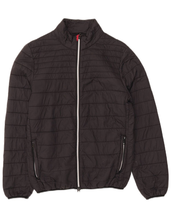 French Connection Chaqueta acolchada para hombre UK 36 Small Poliamida negra