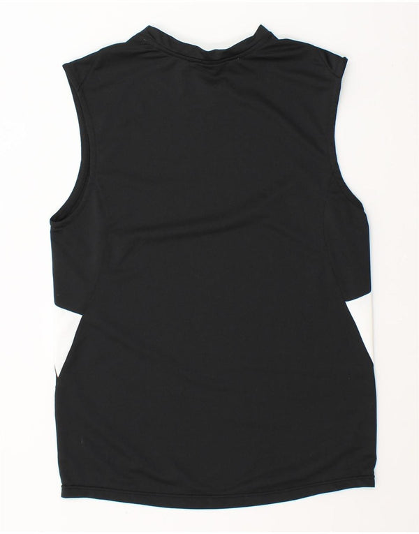 Nike Camiseta sin mangas para hombre UK 39/41 Medium Black Colourblock
