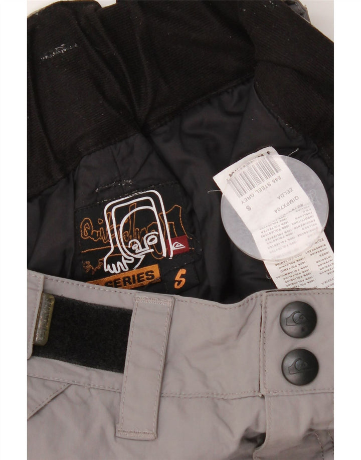 Quiksilver Pantalones De Esquí Hombre Small Gris Poliamida