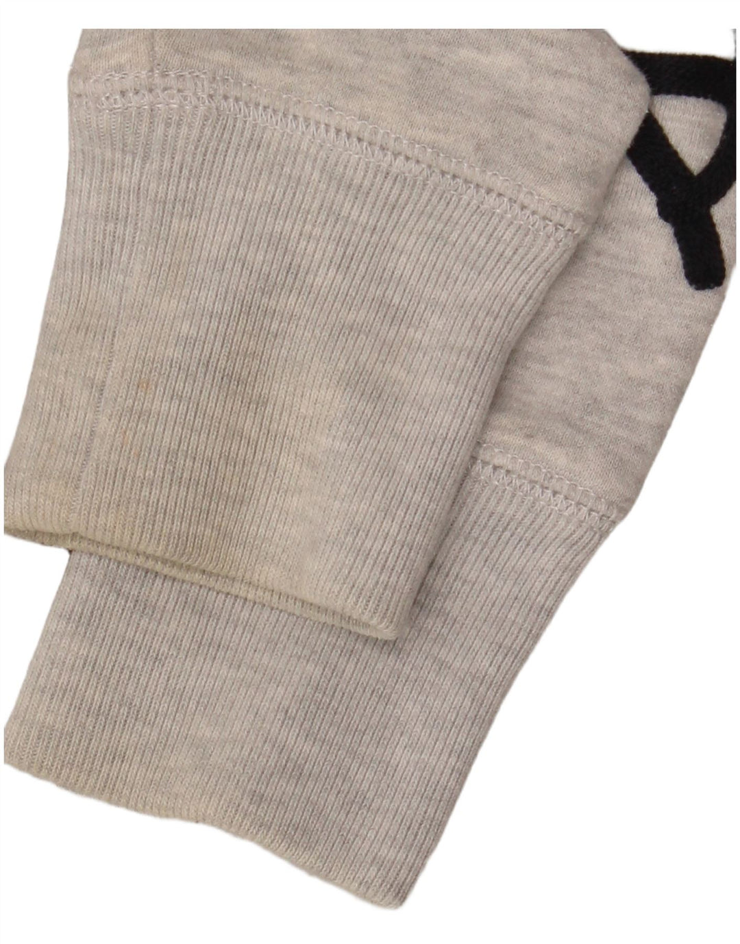 SUPERDRY Suéter con capucha y cremallera gráfica para hombre de algodón moteado gris pequeño