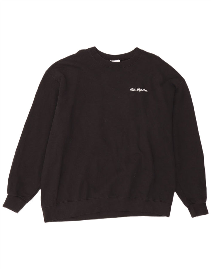 Champion Sudadera para hombre Jumper 2XL Algodón negro