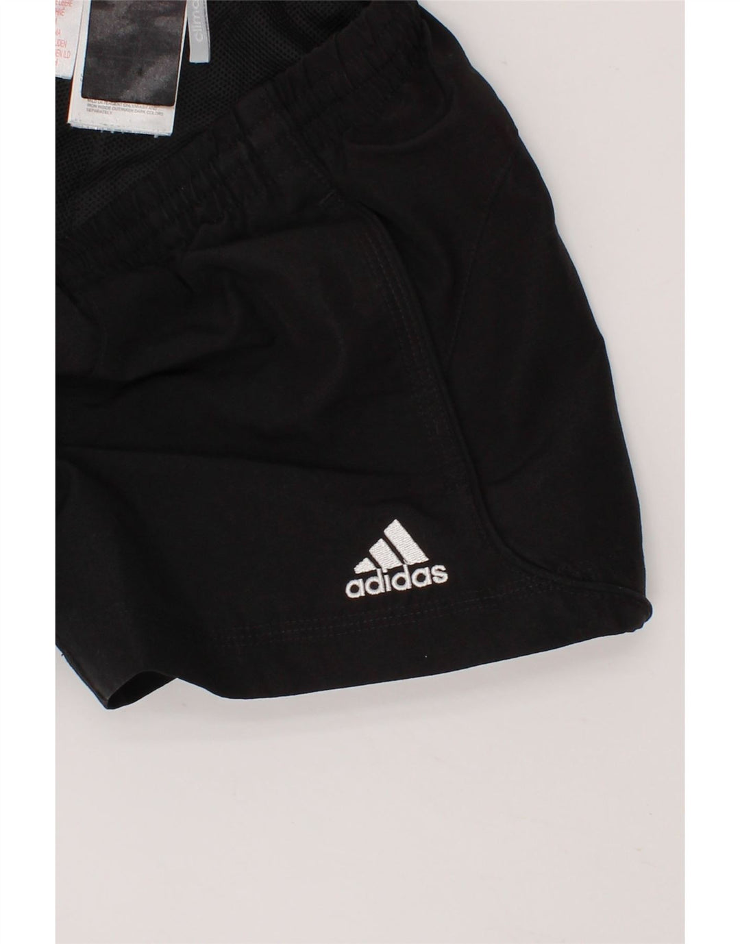 ADIDAS Boys Climalite Sport Shorts 5-6 Years Black Polyester Vintage Adidas and Second-Hand Adidas from Messina Hembry 