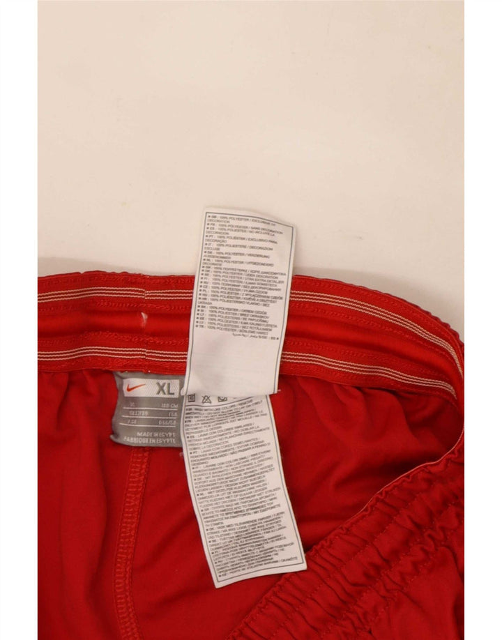 Pantalones cortos deportivos Nike para hombre XL Poliéster rojo