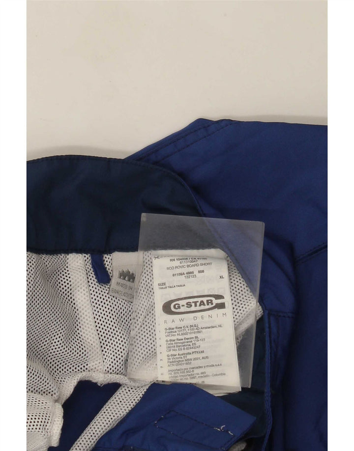 Bañador tipo cargo para hombre G-Star XL Poliéster azul