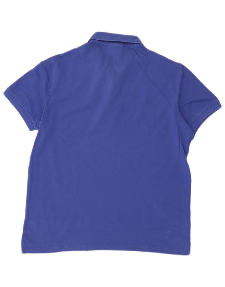 Polo Emporio Armani Hombre Azul Medio