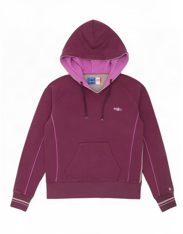 Champion Heritage Classics Sudadera con Capucha para Mujer UK 18 XL Algodón Púrpura