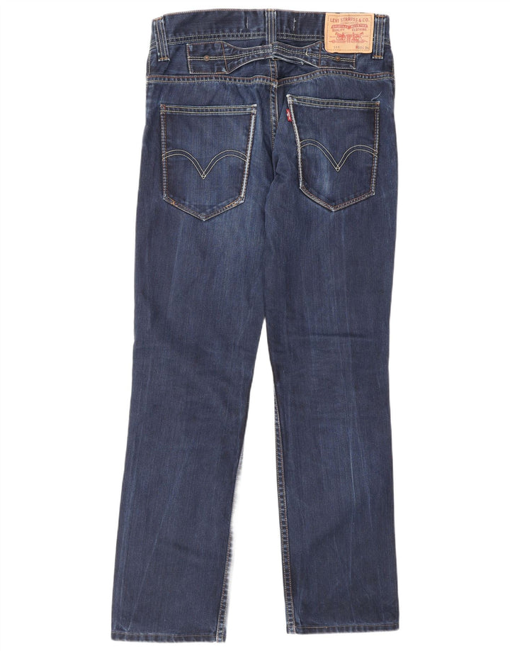 Levi's Hombre 511 Slim Jeans W33 L34 Algodón Azul