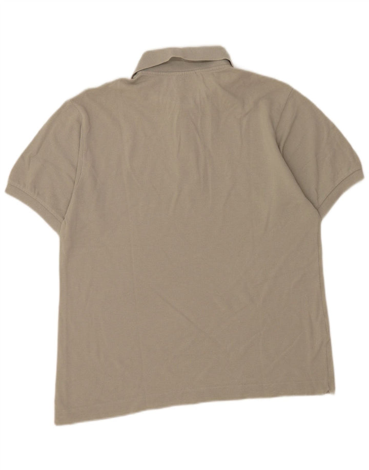 Polo Lacoste para hombre talla 4 gris medio