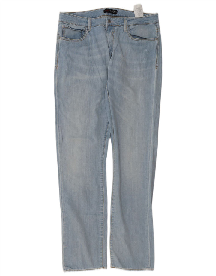 Guess Vaqueros Rectos Hombre W34 L34 Algodón Azul
