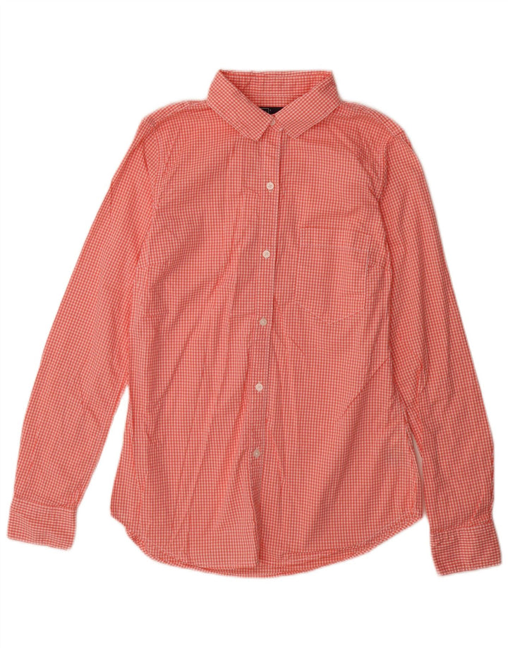 Camisa Gap para mujer UK 10 Small Red Gingham Cotton