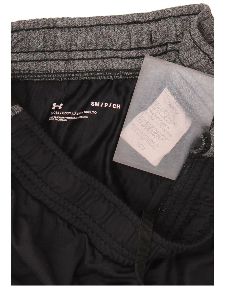 Under Armour Shorts deportivos con estampado gráfico para hombre Poliéster con bloques de color negro pequeño