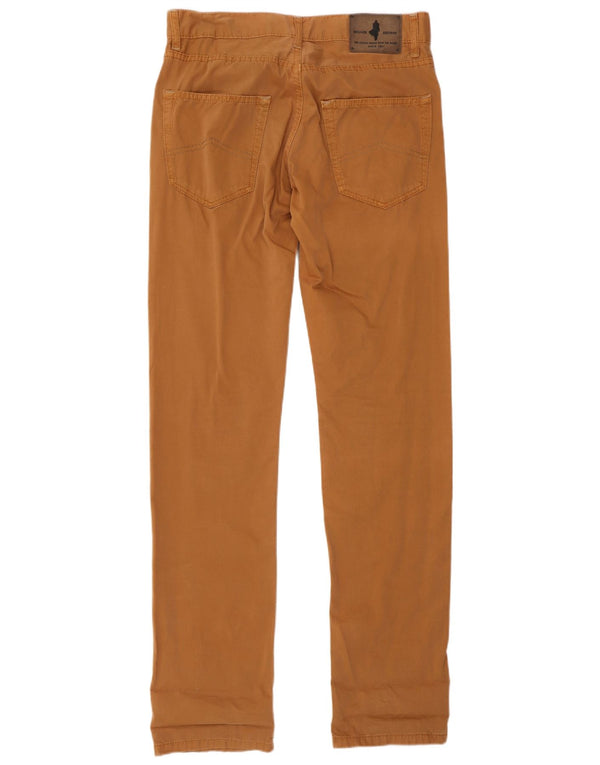 Marlboro Classics Pantalones casuales rectos regulares para hombre W30 L34 Marrón