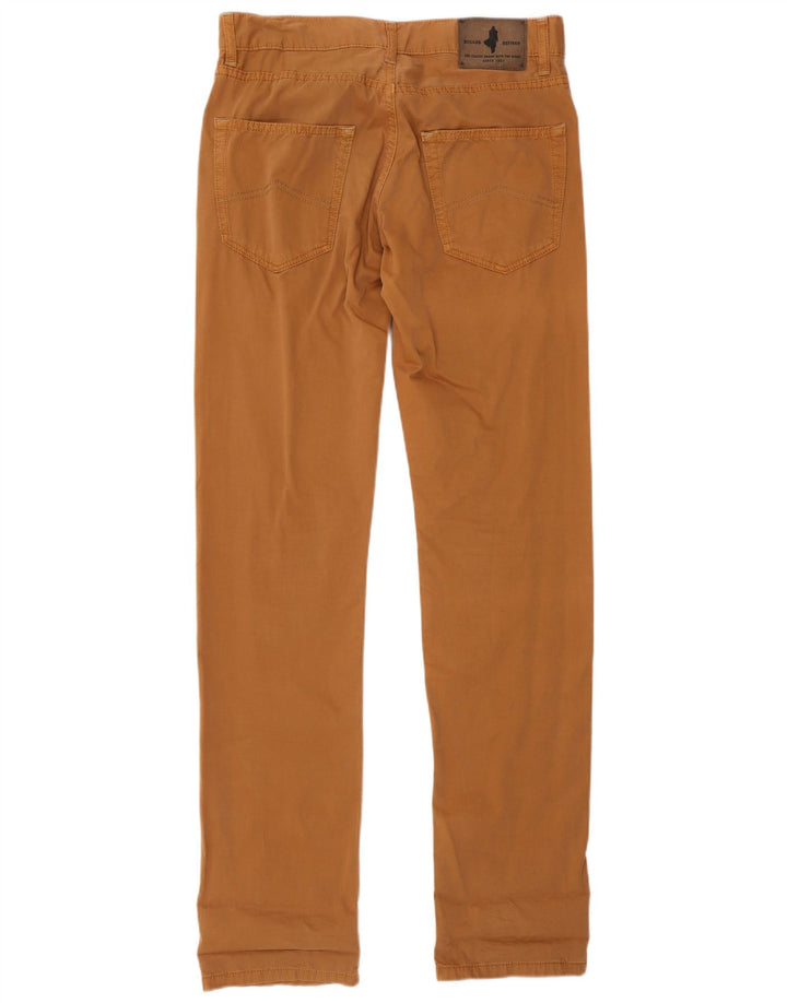 Marlboro Classics Pantalones casuales rectos regulares para hombre W30 L34 Marrón