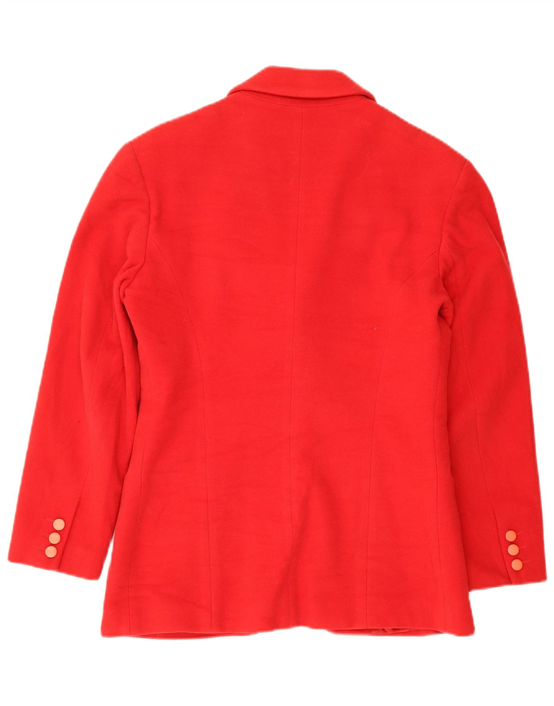 Chaqueta tipo blazer de 3 botones para mujer Byblos IT 44 Lana roja mediana