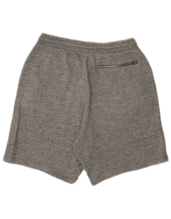 Pantalones cortos deportivos Nike para hombre de algodón moteado gris grande