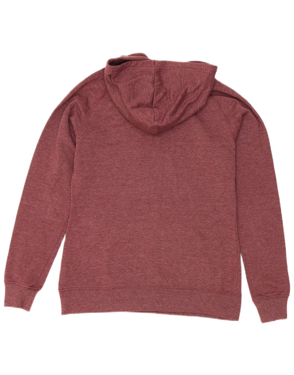 The North Face Jersey con capucha gráfica para mujer UK 10 Small Borgoña Algodón