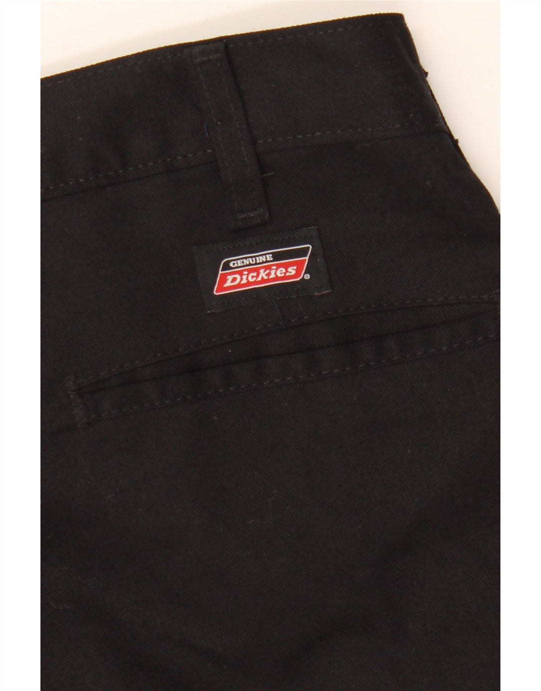 Dickies Pantalones cargo rectos para hombre W32 L32 Poliéster negro