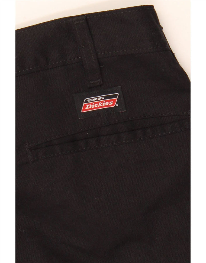 Dickies Pantalones cargo rectos para hombre W32 L32 Poliéster negro