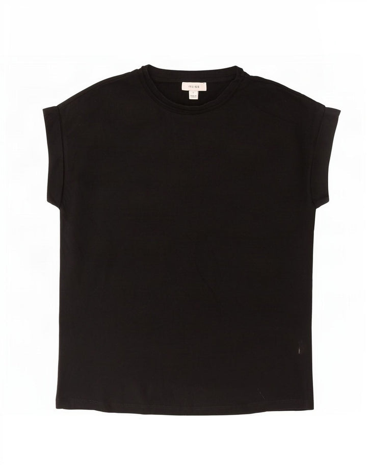 Camiseta Reiss Hombre Top Small Algodón Negro