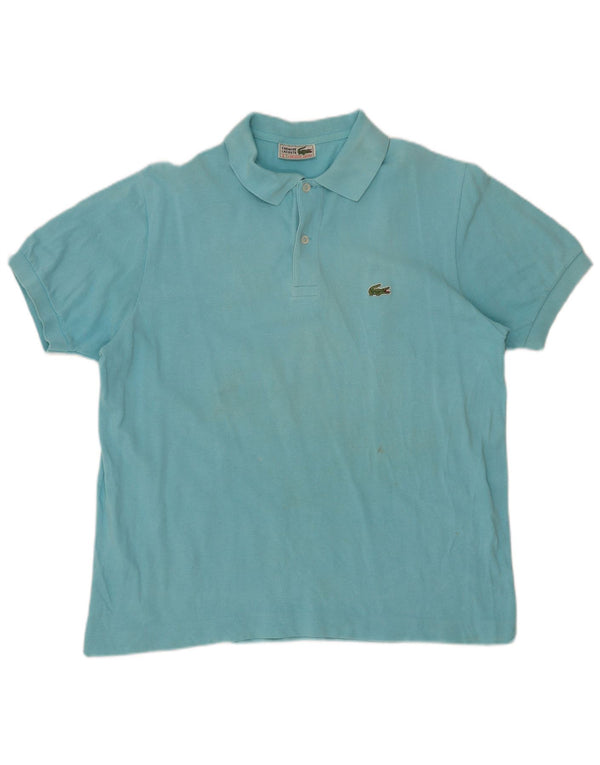 Polo Lacoste Hombre Talla 6 XL Algodón Turquesa