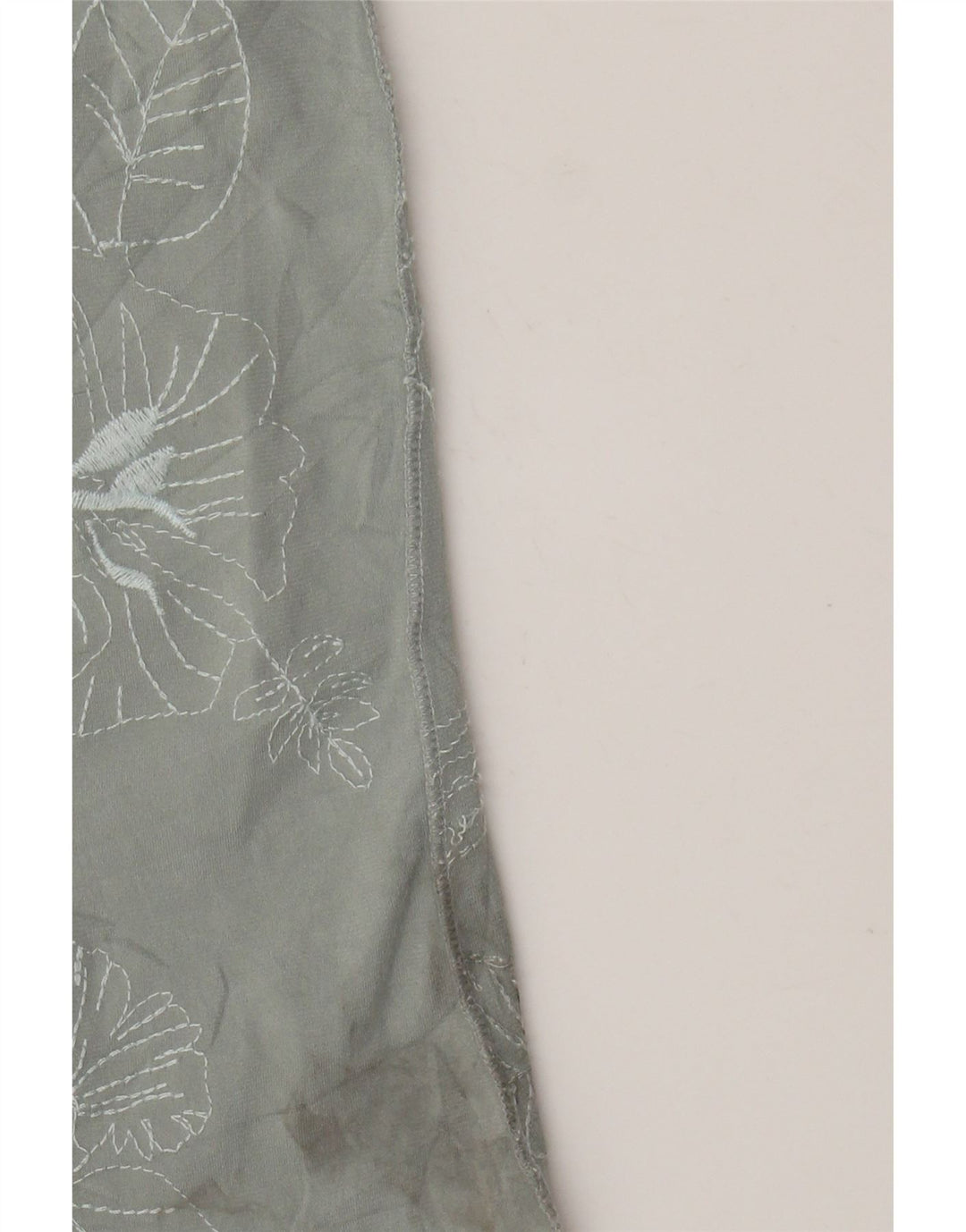 BCBGMAXAZRIA Top tipo túnica para mujer UK 40 Poliéster floral verde grande