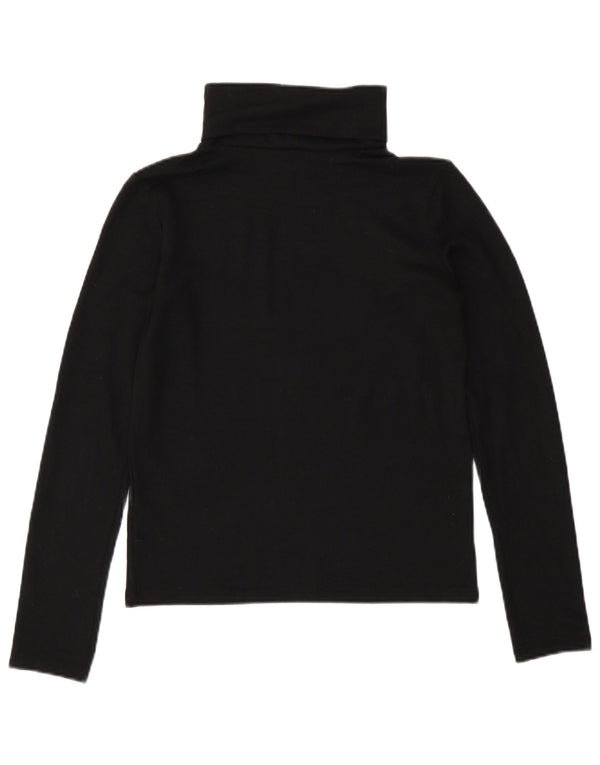 Zara - Jersey con cuello vuelto para mujer, talla 40, talla M, color negro