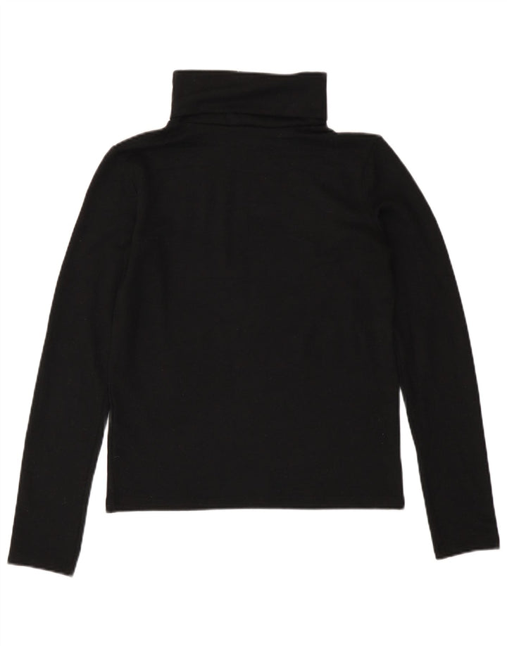 Zara - Jersey con cuello vuelto para mujer, talla 40, talla M, color negro