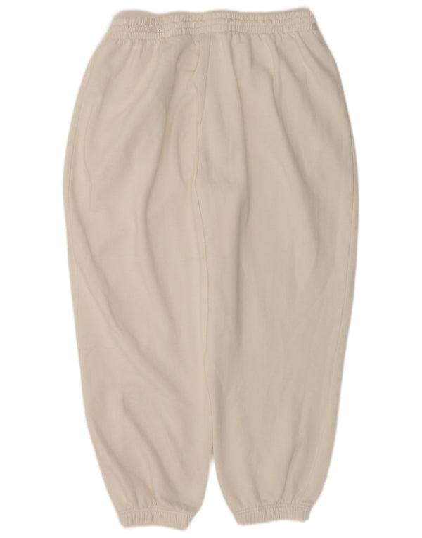 Adidas Mujer Chándal Pantalones Joggers UK 20 2XL Blanco Algodón