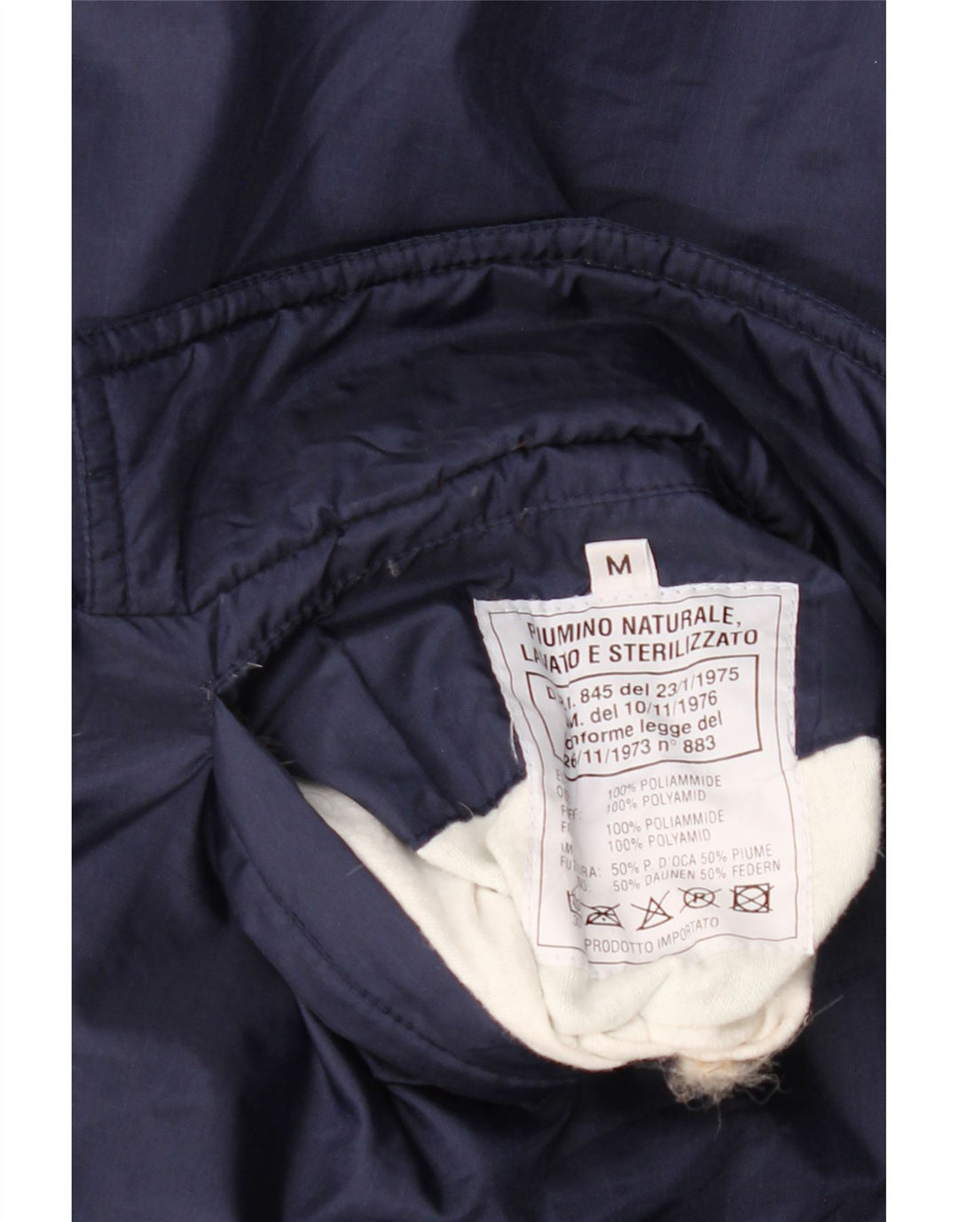Vintage hombres reversible ajuste suelto chaqueta acolchada Reino Unido 38 medio caqui