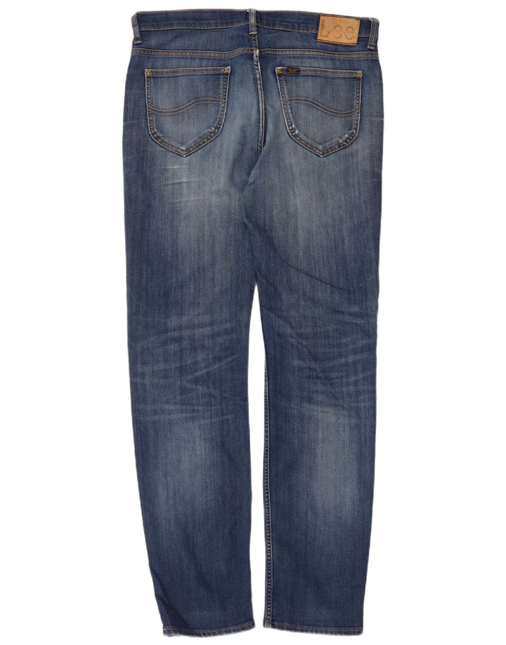 Vaqueros Lee Rider Slim para hombre W34 L32 Algodón azul