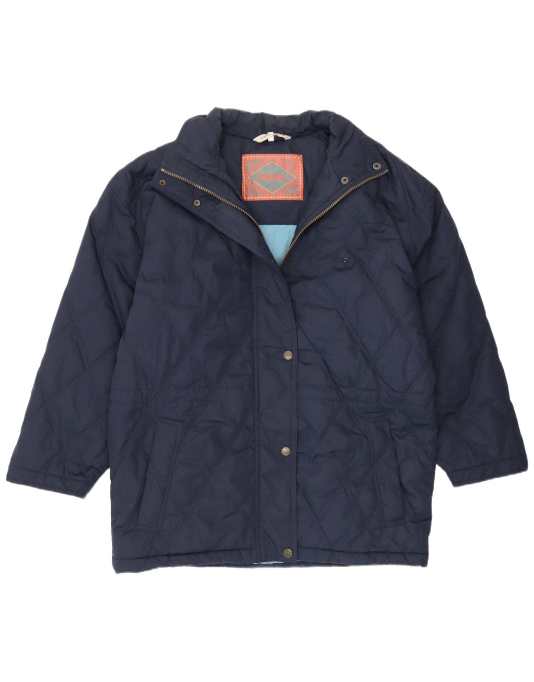 Chaqueta Acolchada Holgada Mujer Brugi IT 44 Medium Azul Marino Poliamida