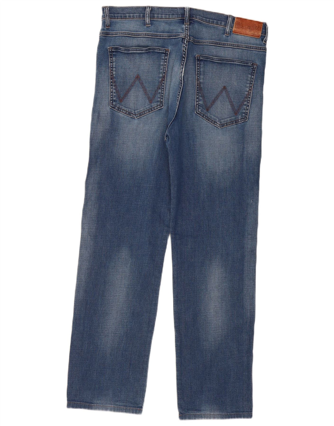 WRANGLER Vaqueros rectos Arizona para hombre W38 L32 Algodón azul