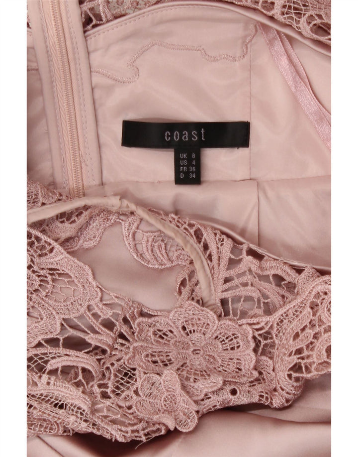 Vestido tubo para mujer Coast UK 8 Small Poliéster rosa