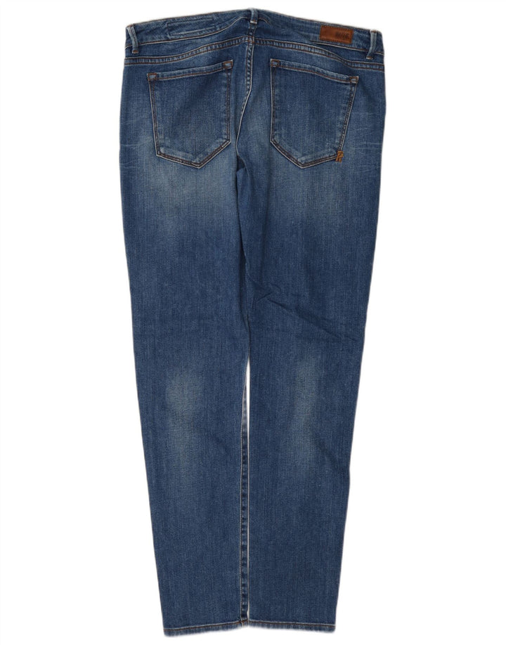 Vaqueros pitillo desgastados para mujer Rifle W31 L29 Azul