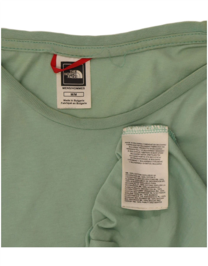 Camiseta The North Face Hombre Top Algodón Verde Medio
