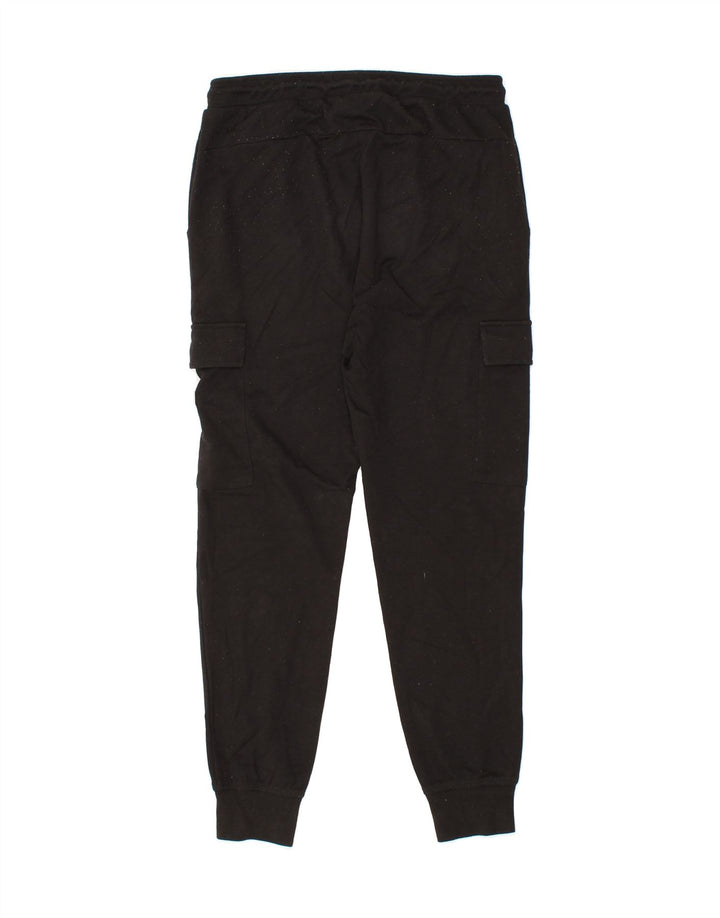JACK & JONES Mens Cargo Tracksuit Trousers Joggers Small  Black Vintage Jack & Jones and Second-Hand Jack & Jones from Messina Hembry 
