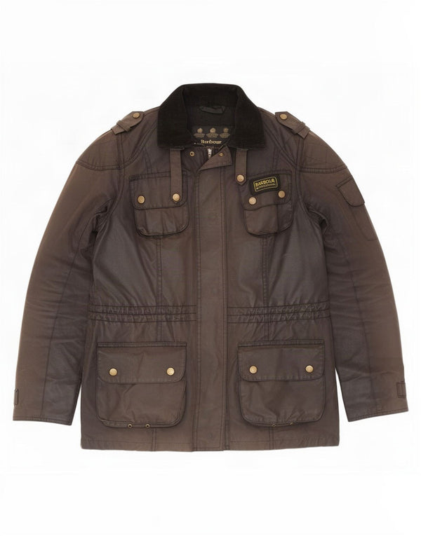 Barbour Chaqueta de algodón encerado para mujer Reino Unido 10 Small Brown
