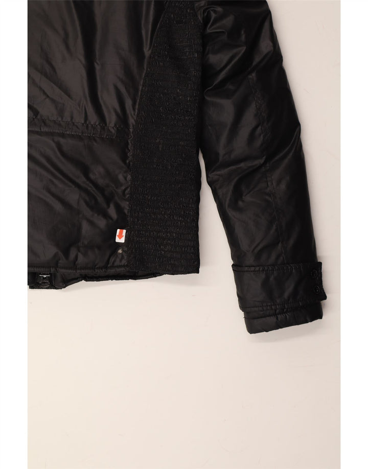 BLAUER Womens Padded Jacket UK 10 Small Black Polyester Vintage Blauer and Second-Hand Blauer from Messina Hembry 