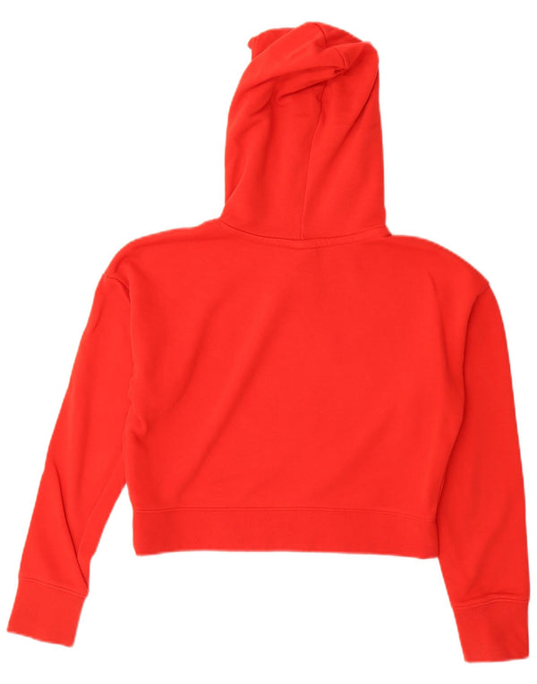Nike Crop Graphic Standard Fit Sudadera con capucha para niñas 13-14 años XL Rojo