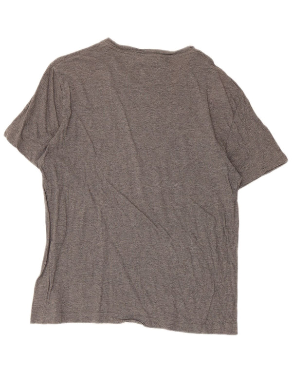 Calvin Klein - Camiseta para hombre, talla grande, algodón gris
