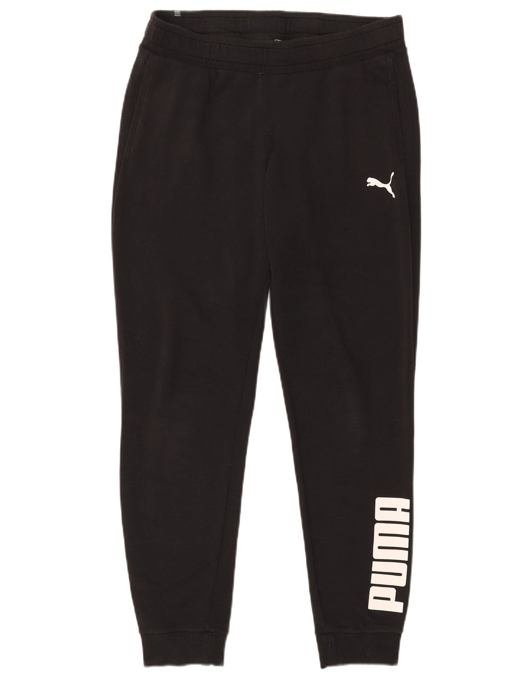 Puma Pantalones De Chándal Gráficos Joggers De Algodón Negro Mediano Hombre