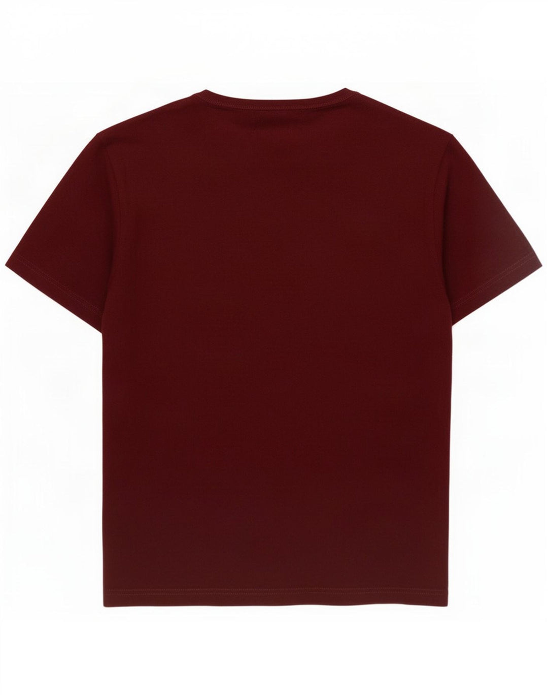 Camiseta Penguin Hombre Top Small Borgoña Algodón