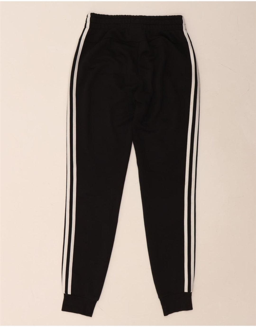 ADIDAS Pantalones de chándal para mujer Joggers UK 4/6 XS Negro Algodón
